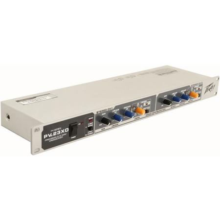 Peavey PV 215EQ 2-Way Stereo/3-Way Mono Crossover, Black