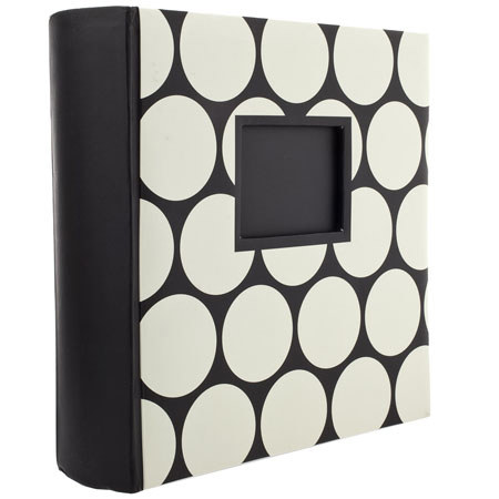 Semikolon Economic 200 Bound 8.6x8.6" Photo Album, 50 Clear Pages, Bold 7