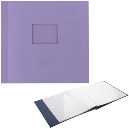 Semikolon 20602 Refillable 13.5x12in Album, Lilac