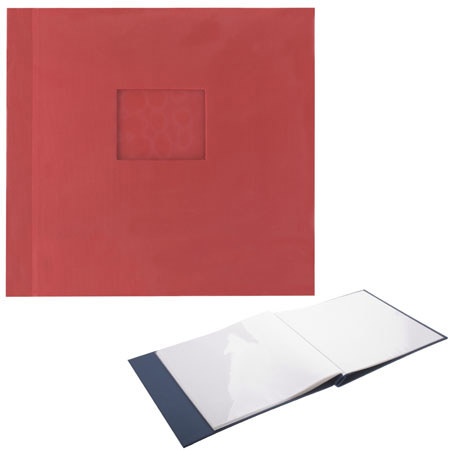 Semikolon 20604 Refillable 13.5x12in Album, Red