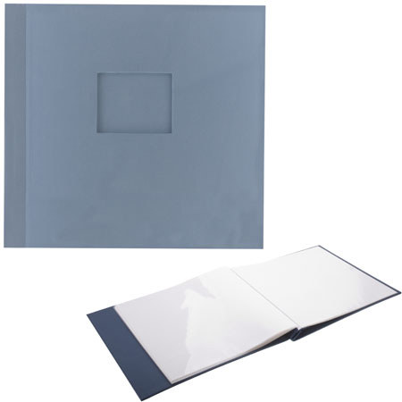 Semikolon 20609 Refillable 13.5x12in Album, Ciel Blue