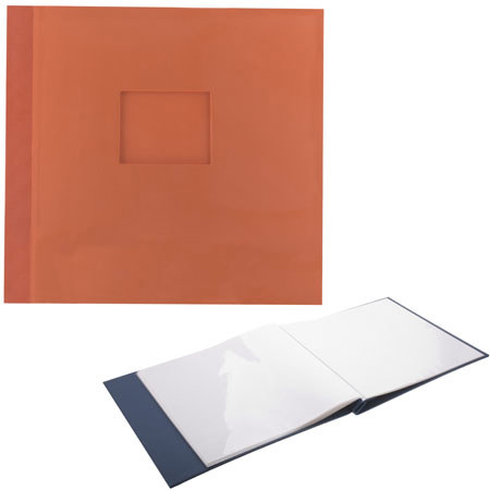 Semikolon 20616 Refillable 13.5x12in Album, Orange