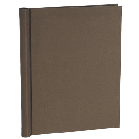 Semikolon Clamp Binder Portrait, 9.5x11in Photos, Brown