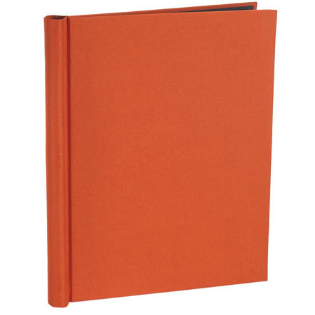 Semikolon Clamp Binder Portrait, 9.5x11in Photo, Orange