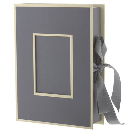 Semikolon 31515 Small Photo Gift Box, Gray