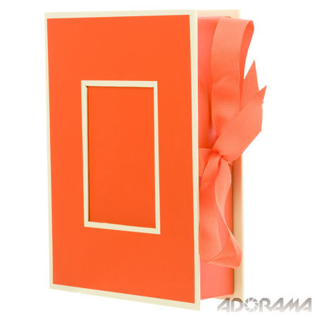 Semikolon 31516 Small Photo Gift Box, Orange