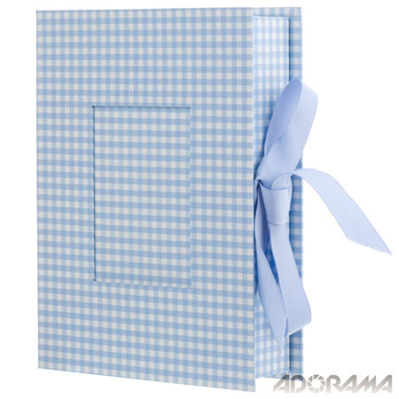 Semikolon 31539 Small Photo Gift Box, Vichy Blue
