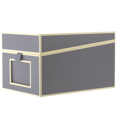 Semikolon 31815 Photo and CD Gift Box, Gray