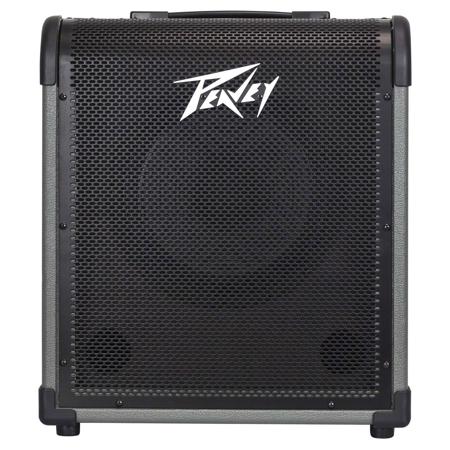 Peavey MAX 100 100W RMS Bass Guitar Combo Amplifier, 3-Band EQ Channel, 1/8" AUX Input, 1/8" Phones Output, 10" Speaker, 120V AC Power