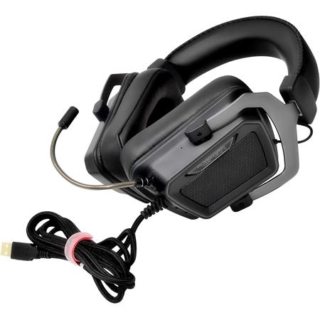 Patriot V380 7.1 Cuffie Da Gioco – Audio Surround Virtuale, MIC ENC Rimovibile, RGB