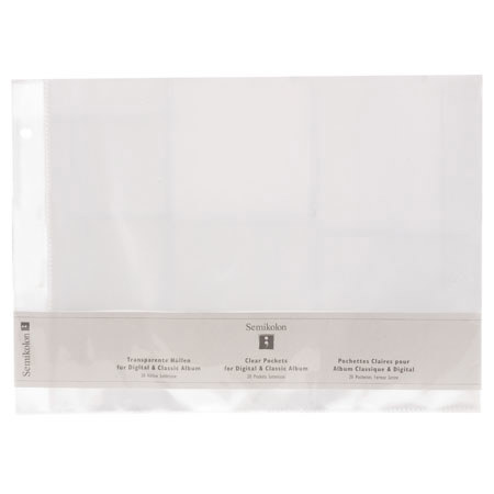 Semikolon 52001 Lettersize Pocket Refills, 20 Sheets