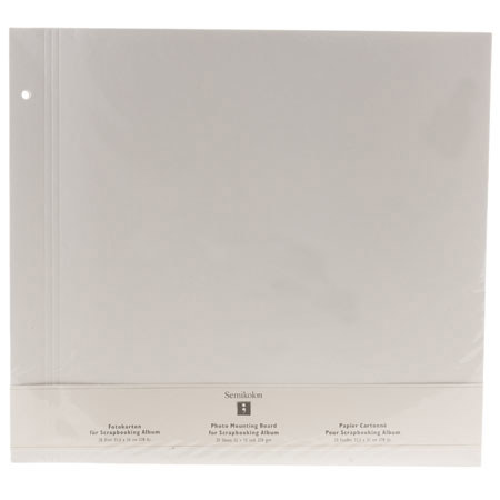 Semikolon 53101 20 Sheets Cardboard Refills, Album #206
