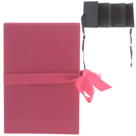 Semikolon 63506 Leporello with Ribbon, 12 Photos, Pink