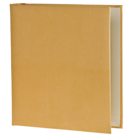Semikolon Pierre Belvedere 23 Ring Refillable 14x13" Scrapbook Binder, Color: Sun