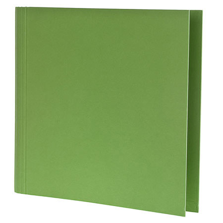 Semikolon 23 Ring Refillable 14x13" Scrapbook Binder, Lime