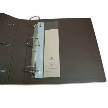 Semikolon 3 Ring Binder with 2" Rings, 11.5x11.5x2", Ciel