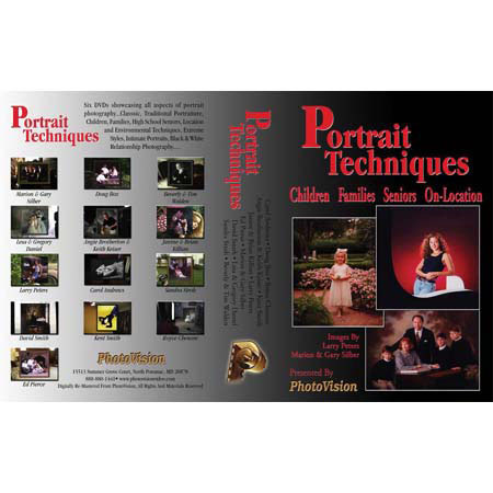 PhotoVision PORT006 Portrait Techniques, Volume 1-6