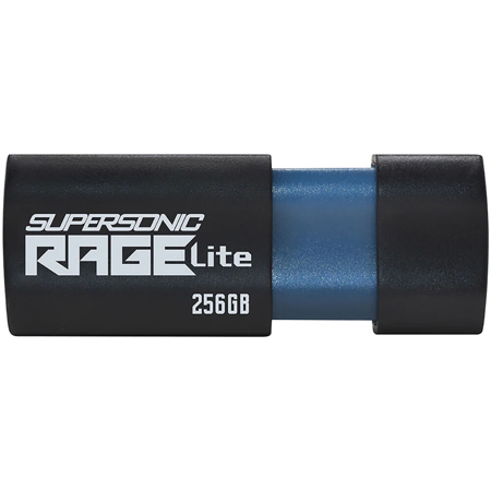 Patriot Supersonic Rage Lite 256GB USB 3.2 Gen 1 Type-A Flash Drive