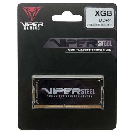 Patriot Memory Viper Steel 16GB 2666MHz CL18 SODIMM Notebook