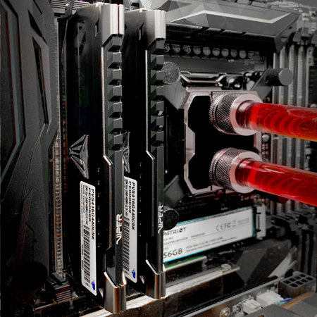 Patriot Memory Viper Steel 16GB 3600MHz CL17 UDIMM Gaming Memory