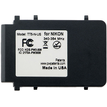 PocketWizard FlexTT5 Transceiver Battery Cover for Canon/Nikon Cameras