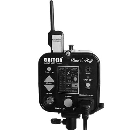 PocketWizard Power MC2 Receiver for Paul C. Buff Einstein E640 Flash