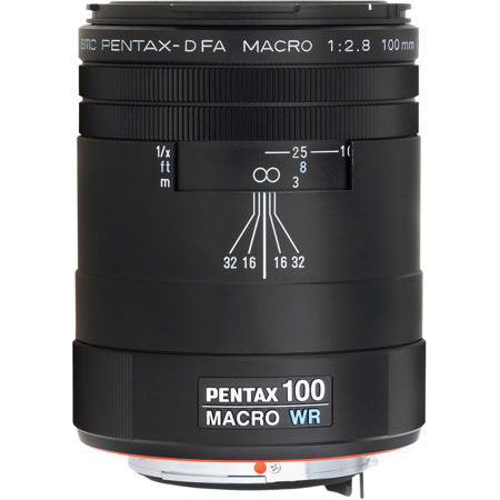 Pentax smc Pentax-D FA 100mm f/2.8 WR Macro Lens with Hood