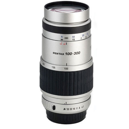 Pentax SMC-FA 100-300mm f/4.7-5.8 Telephoto Auto Focus Zoom Lens - Chrome