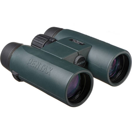 【中古】「非常に良い（無料延長保証）」Pentax SD 10x42 WP Binoculars (Green) by Pentax Pentax 10x42 SD Series Roof Prism Binocular, 6.0 Degree Angle of