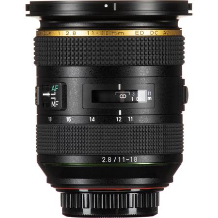 Pentax HD Pentax-DA 11-18mm f/2.8 ED DC AW Lens 21230