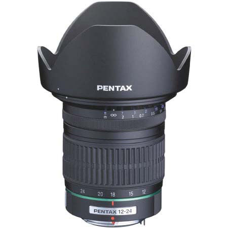 Pentax SMCP-DA 12-24mm f/4 AL (IF) Lens -BUNDLE- w/77mm Filter Kit + More #21577