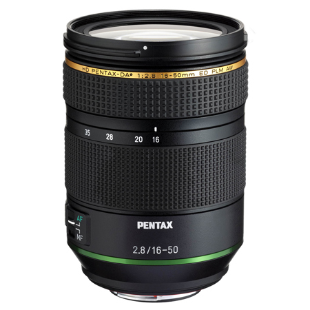 Pentax HD Pentax-DA 16-50mm f/2.8 ED PLM AW Lens