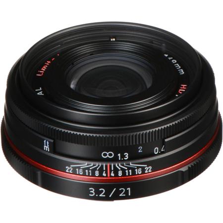 Pentax SMCP-DA 21mm f/3.2 AL HD Limited Edition Lens, Black