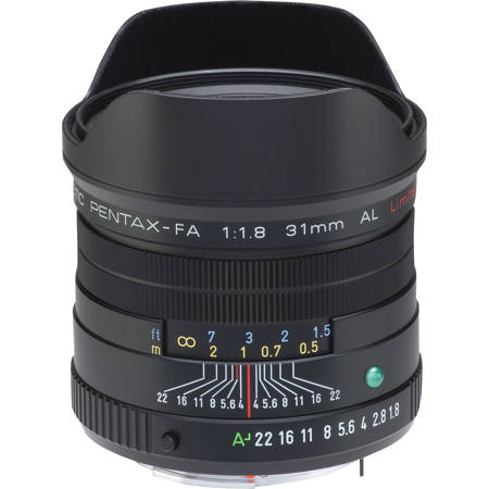Pentax SMCP-FA 31mm f/1.8 AL Lens, Black
