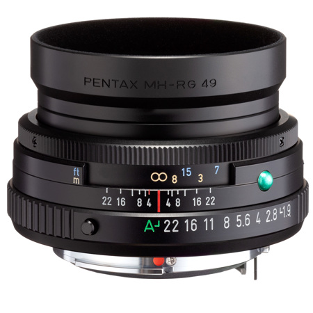 Pentax HD Pentax-FA 43mm f/1.9 Limited Lens, Black