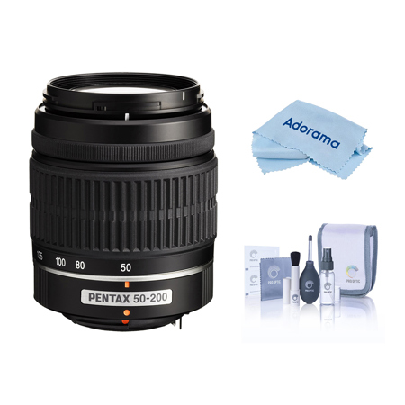 Pentax SMC DA-L 50-200mm f/4-5.6 ED Lens, Bundle with
