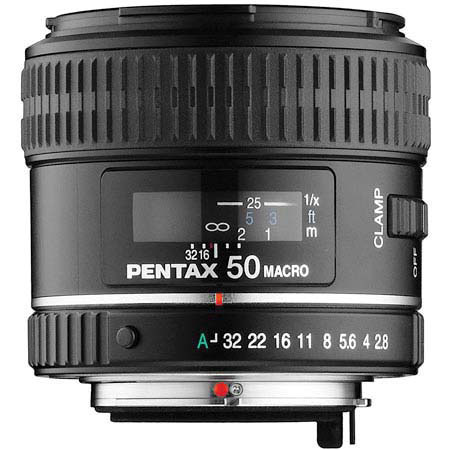Pentax D-FA 50mm f/2.8 Macro AF Lens w/49mm UV Filter & Pro Cleaning Kit #21530