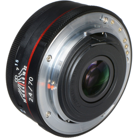 Pentax SMCP-DA 70mm f/2.4 ED Limited Edition Lens for DSLR Cameras