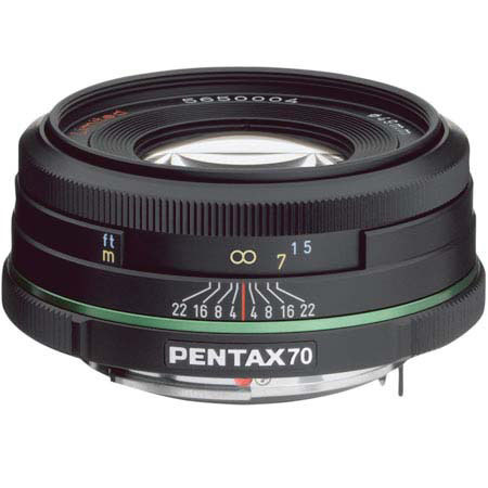 Pentax SMCP-DA 70mm f/2.4 ED Lens Limited Edition -Black #21620 -BUNDLE-