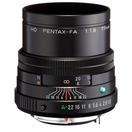 Pentax HD Pentax-FA 77mm f/1.8 Limited Lens, Black