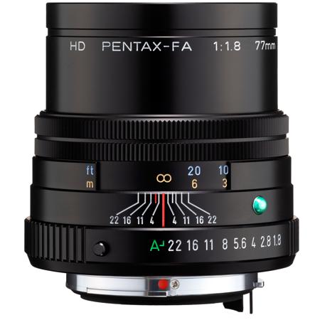Pentax HD Pentax-FA 77mm f/1.8 Limited Lens, Black 27880