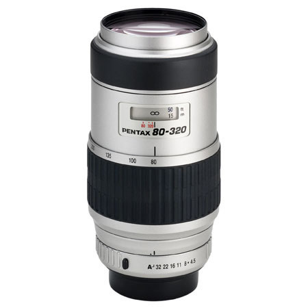 Pentax SMCP-FA 80-320mm f/4.5-5.6 Silver Finish Zoom Lens