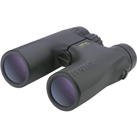 Pentax 8x36 DCF HS, Weather Resistant Roof Prism Binocular with 6.5 Degree Angle of View, Black, U.S.A.