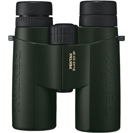 Pentax 8x43 DCF SP Binocular, Dark Green and Black, USA