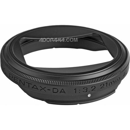 Pentax MH-RBA Lens Hood 43mm f/DA , 21mm f/3.2 AL Lens
