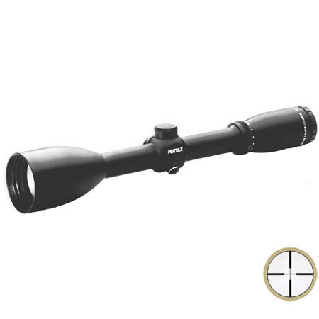 Pentax 2.5 - 10x50mm Lightseeker XL Riflescope, Matte Black Finish, Twilight Plex (TW) Reticle