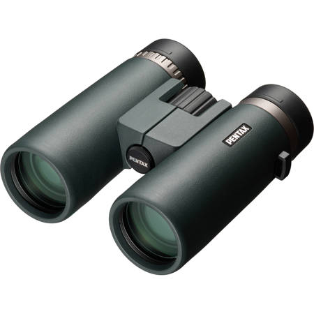 Pentax 10x42 SD Series ED Waterproof Roof Prism Binoculars with 6.2 Degree Angle of View