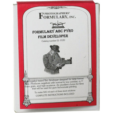 Photographers' Formulary ABC Pyro Film Developer, Makes 5Lt Solution