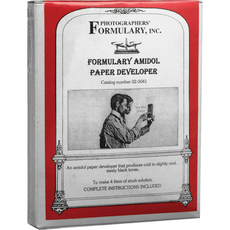 Photographers' Formulary Amidol Paper Developer, Makes 4Lt Stock Solution