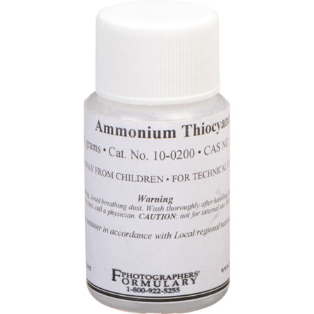 Photographers' Formulary 10g Ammonium Thiocyanate